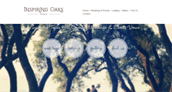 Desktop Screenshot of inspiringoaksranch.com